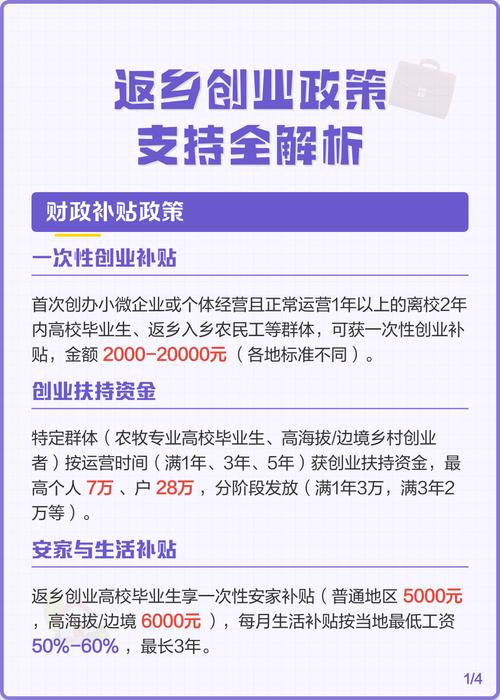 返乡创业就业培训法律规定及大学生返乡创业政策全解析